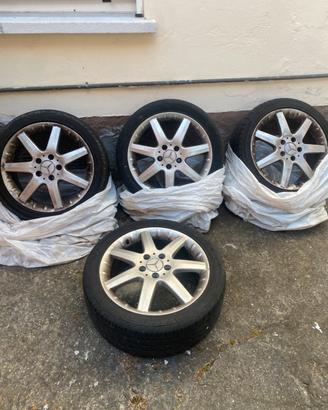 Cerchi il lega originali mercedes 17” + gomme