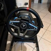 Volante e pedaliera + supporto e seidile