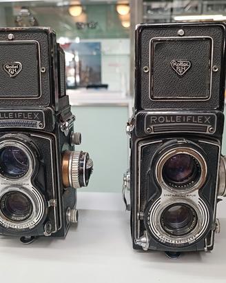 Rolleiflex T Grey Ottica Zeiss Tessar 80mm f3.5 e 