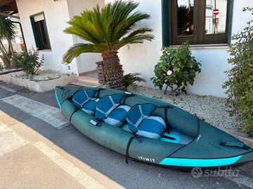 VENDITA Canoa-kayak 100 gonfiabile 2-3 posti
