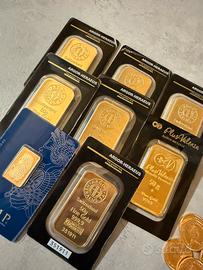Lingotti in oro 24 carati