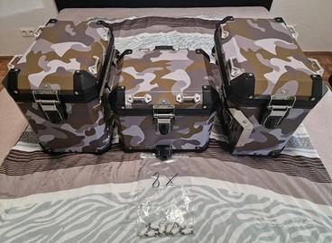 Set valigie BMW GS ( valigie in alluminio )