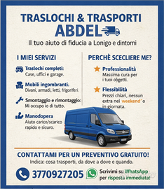 Traslochi rapidi e sicuri