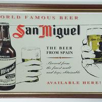 Birra San Miguel - Specchio Serigrafato