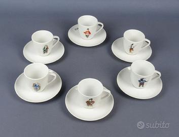Tazze da tè e piattini