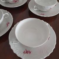 6 tazze e piatti Ginori 