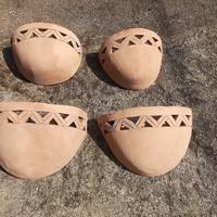 Plafoniere in terracotta 
