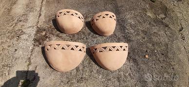 Plafoniere in terracotta 