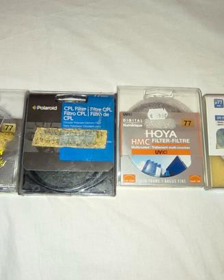 in blocco 6 filtri da 77 mm