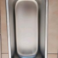 N.6 Sorbettiere Vaschette Da Gelato Acciaio Inox