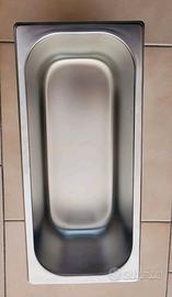 N.6 Sorbettiere Vaschette Da Gelato Acciaio Inox