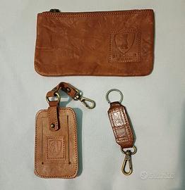 Astuccio, portachiavi e accessorio valigia (pelle)
