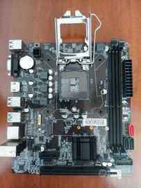 Scheda Madre B75 LGA 1155 (SATA, Micro-ATX)