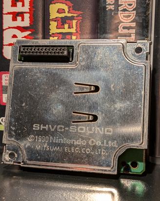 modulo audio SHVC-SOUND (Famicom 1990)