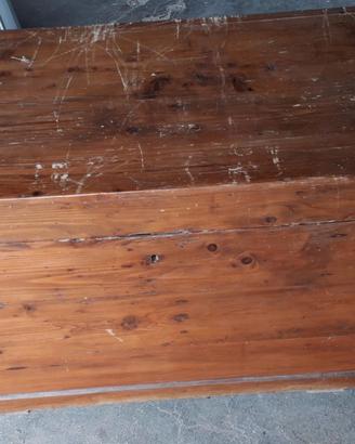 vecchio baule da resturare