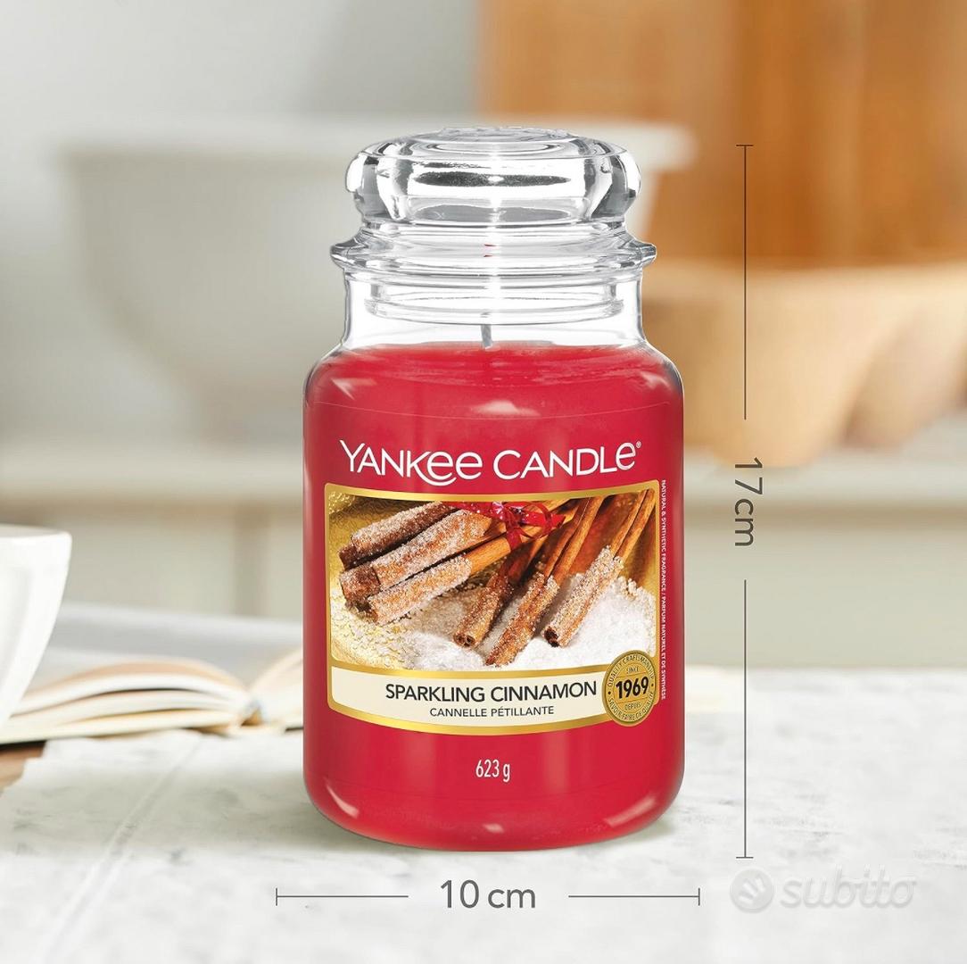 Yankee Candle Sparkling Cinnamon Candela profumata 623 g