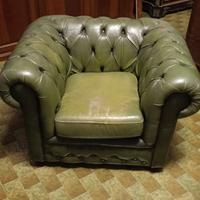 poltrona Chesterfield vintage