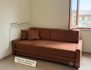 Letto Divano Design FRAU (Rivestimento rinnovato)