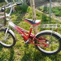 Bici bambini, cestino, portaoggetti, contropedale