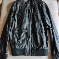 Giubbotto uomo vintage - VERA PELLE - perfetto -