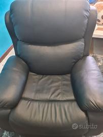 Poltrona massaggiante reclinabile riscaldante