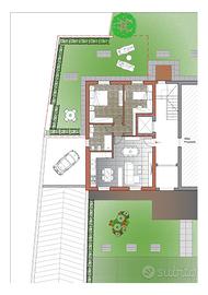 Trilocale con piscina a 2 passi dal lago