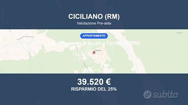 Immobile in asta di 98 m² a Ciciliano