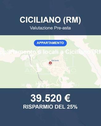 Immobile in asta di 98 m² a Ciciliano