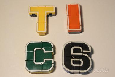 Alpha-Bots Lettera Numero Trasformabile Robot 84