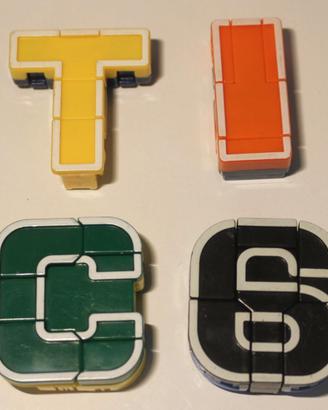 Alpha-Bots Lettera Numero Trasformabile Robot 84