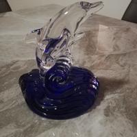 delfino in cristallo