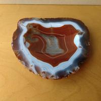 Posacenere centrotavola geodite di agata