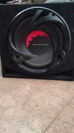 Dragster DER 210.A  subwoofer attivo per auto
