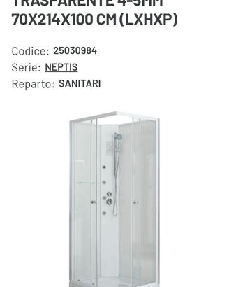 Cabina doccia