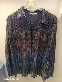 Camicia verde/bordeaux 