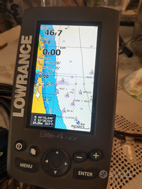 Ecoscandaglio lowrance +cartografia navionics