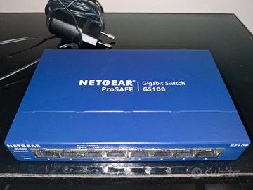 Netgear switch gs 108 8 porte
