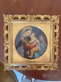 Quadro Madonna con bambino