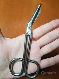 Forbici mediche / Pinze metalliche acciaio vintage