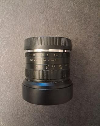 7 artisans 7artisans grandangolo 7.5 mm per sony 