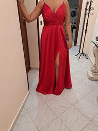 Vestito rosso per cerimonia romeo gigli