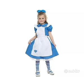 Costume carnevale di alice nel paese delle meravig