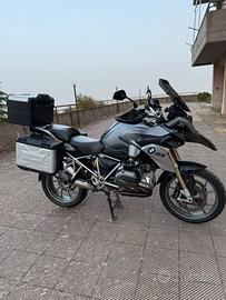 Bmw gs 1200 esa  tris valigie  book service bmw
