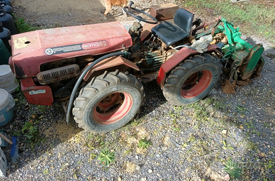 Trattore pgs roma compreso di fresa celli