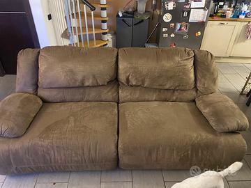 Divano 3 posti reclinabile