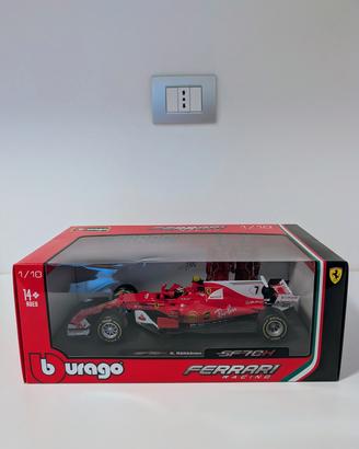 Modellino Ferrari SF70H Kimi Raikkonen 1/18 