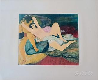 Salvatore Fiume acquaforte 