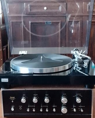 Sansui SR 222 MK2 con AU 555a