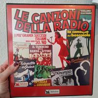 cofanetto musicassette italiane canzoni anni 30/40