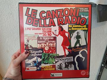 cofanetto musicassette italiane canzoni anni 30/40